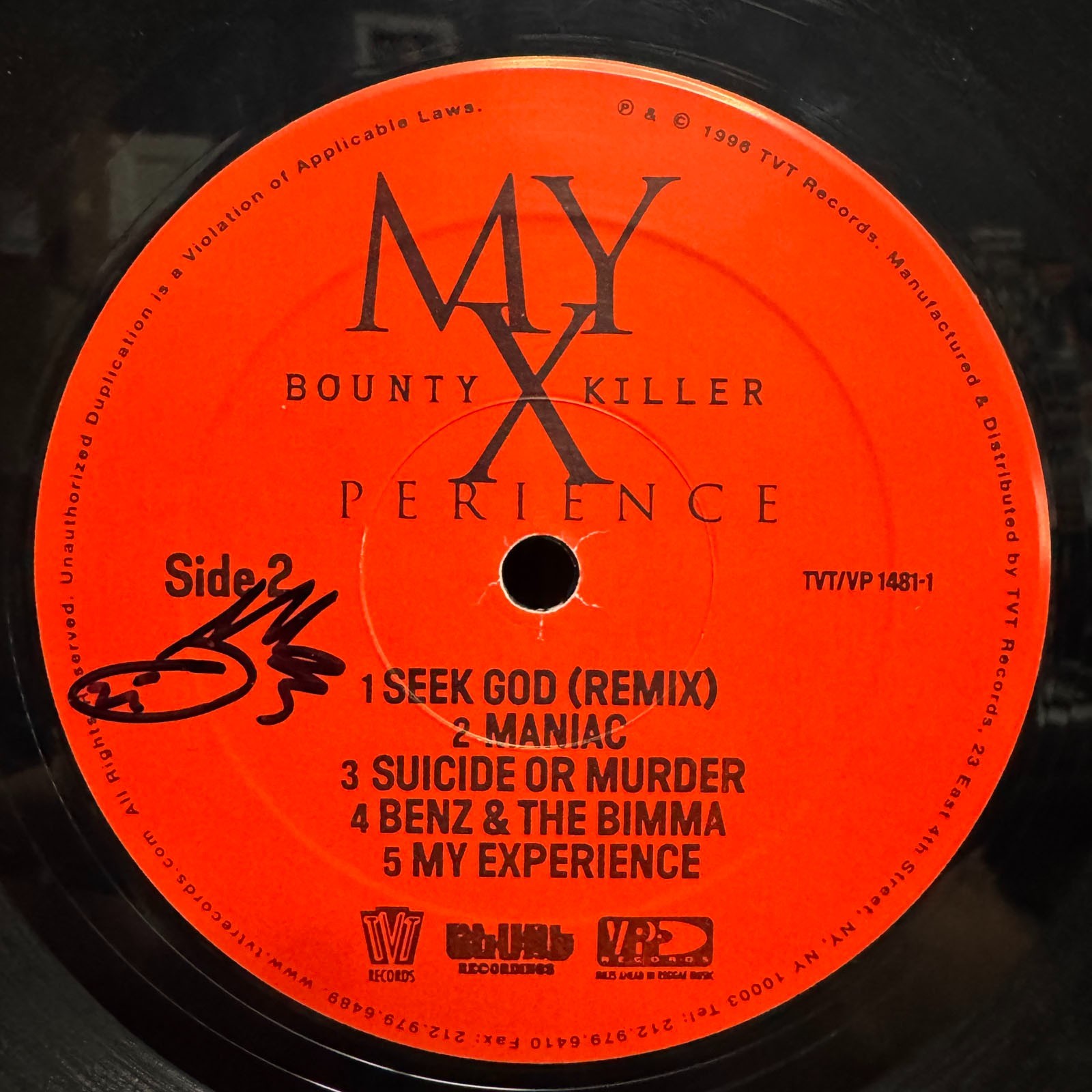 BOUNTY KILLER – MY XPERIENCE CHAPTER 2 (VINYL LP) 1996!! RARE!! FUGEES + JERU
