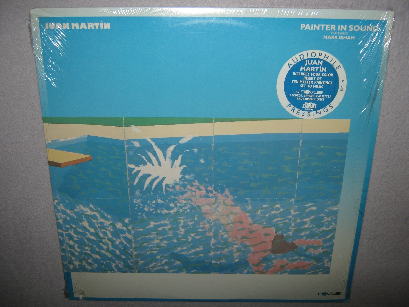 JUAN MARTIN Painter In Sound Mark Isham MINTY SEALED DMM Audiophile LP 3005-1-N