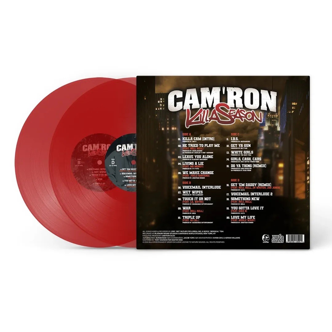 Cam’Ron – Killa Season 2XLP Record Store Day Exclusive Red Vinyl Record x/1000
