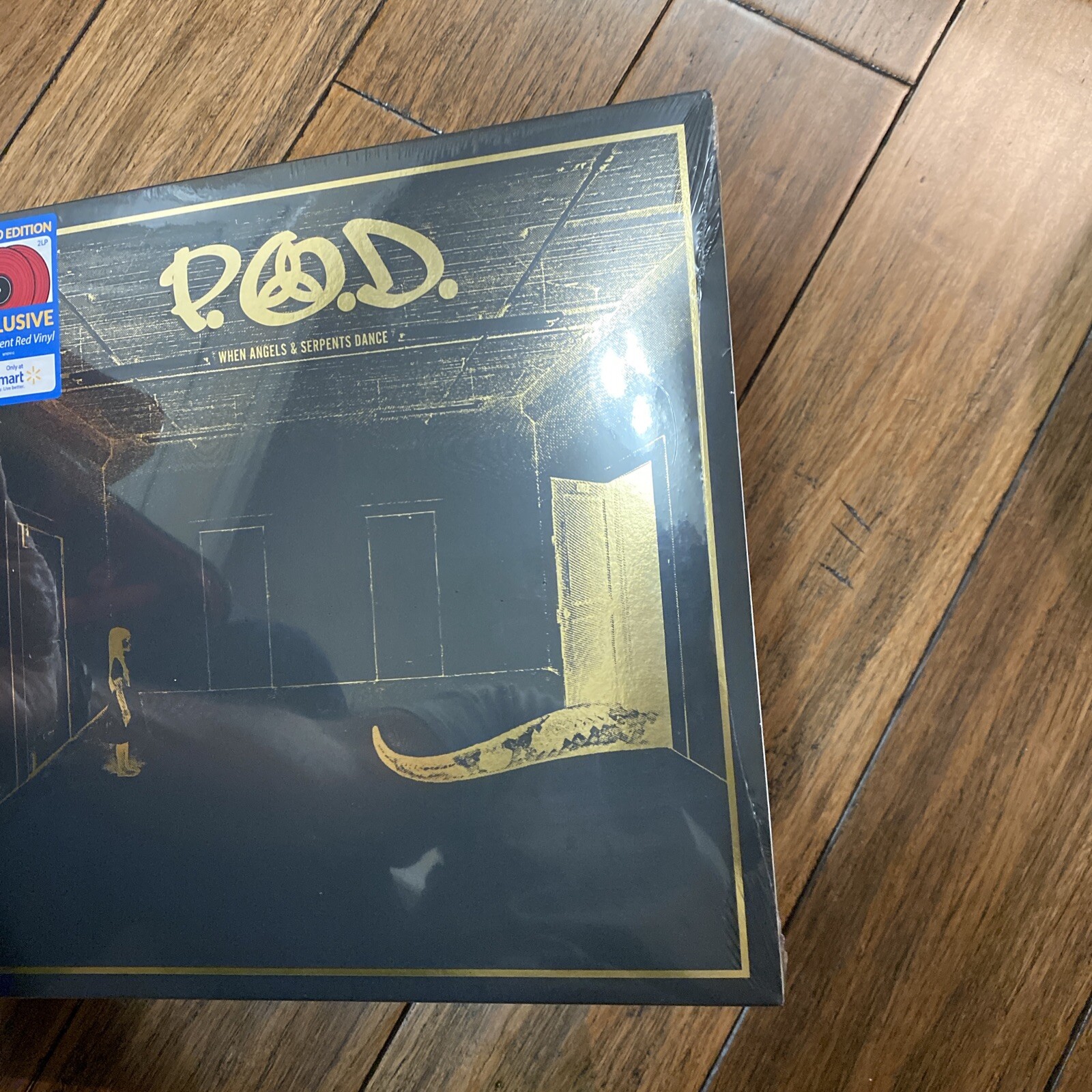 P.O.D. – When Angels & Serpents Dance Limited Edition Clear Red Color Vinyl 2xLP