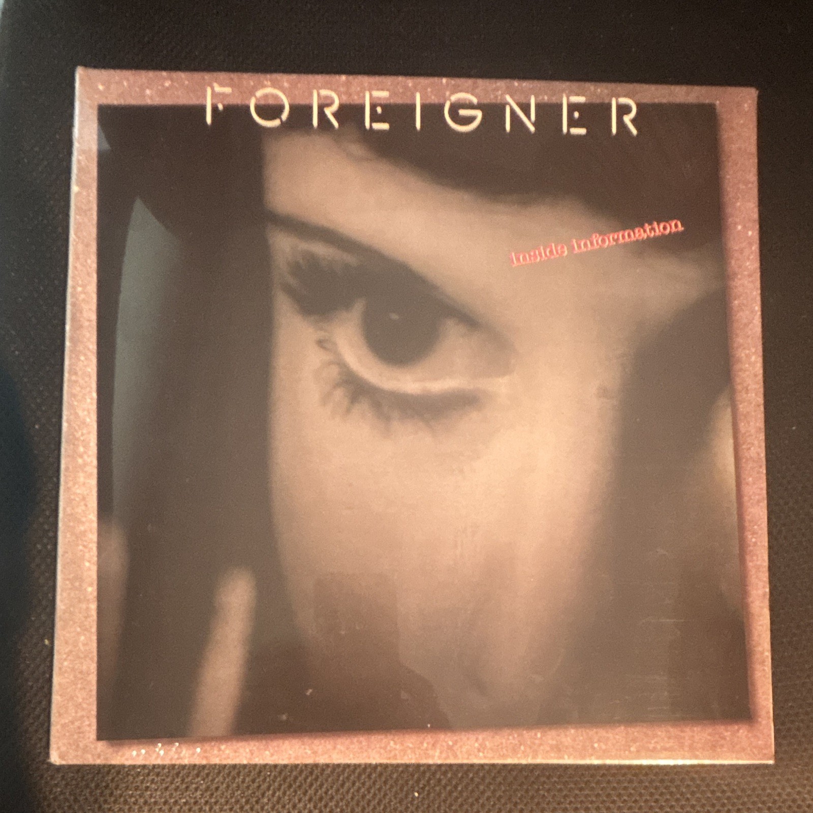 Foreigner – Inside Information Vinyl Atlantic Rock Mick Jones Prod 1987 Sealed