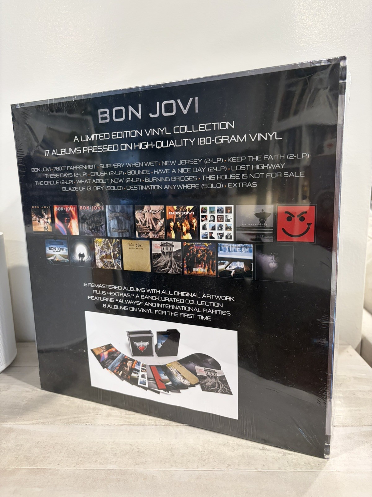 Bon Jovi – The Albums (2017) Island Records Europe Ltd. Ed. Box set 25xLP vinyl