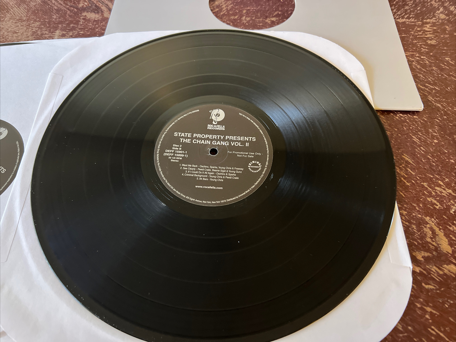State Property Presents The Chain Gang Vol. II 2xLP Vinyl Radio Exclusive Album