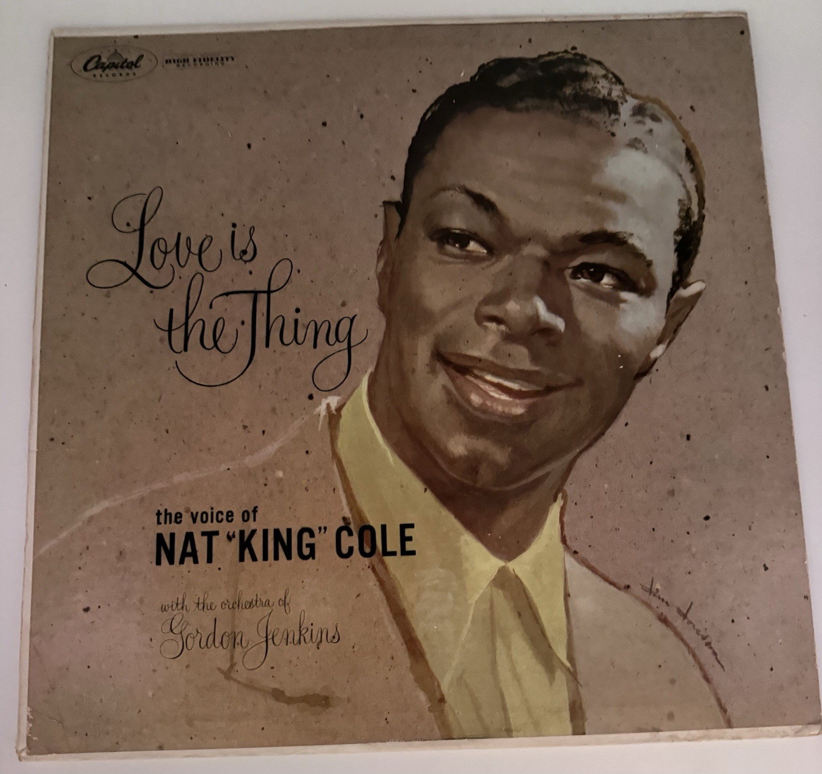 Nat King Cole – Love Is The Thing LP Vinyl – Capitol Records W824