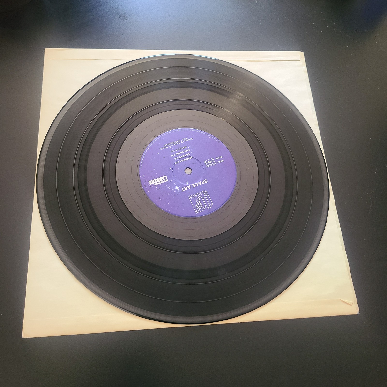 SPACE ART (2) – Trip In The Center Head – LP – IF Records FRANCE 1997