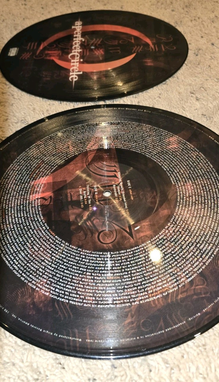 A Perfect Circle – Mer De Noms 2LP Vinyl Record Picture Disc RARE