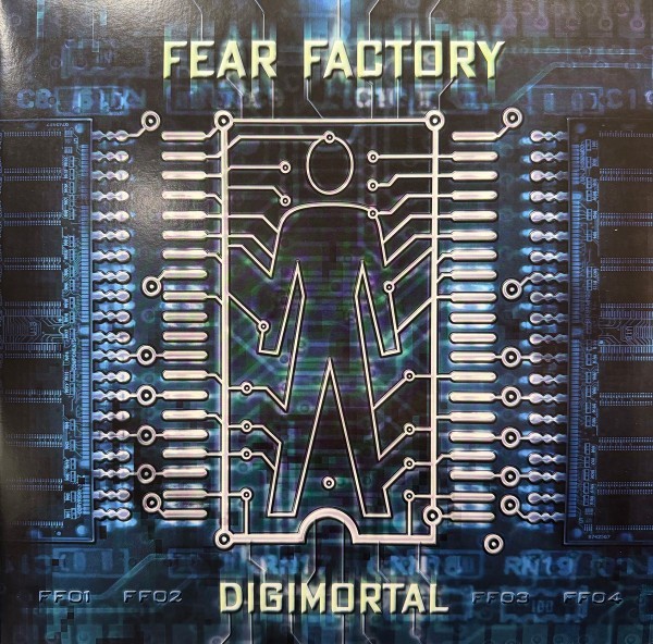 FEAR FACTORY Digimortal SEALED LE 2LP Black & Blue Splatter Vinyl RSD