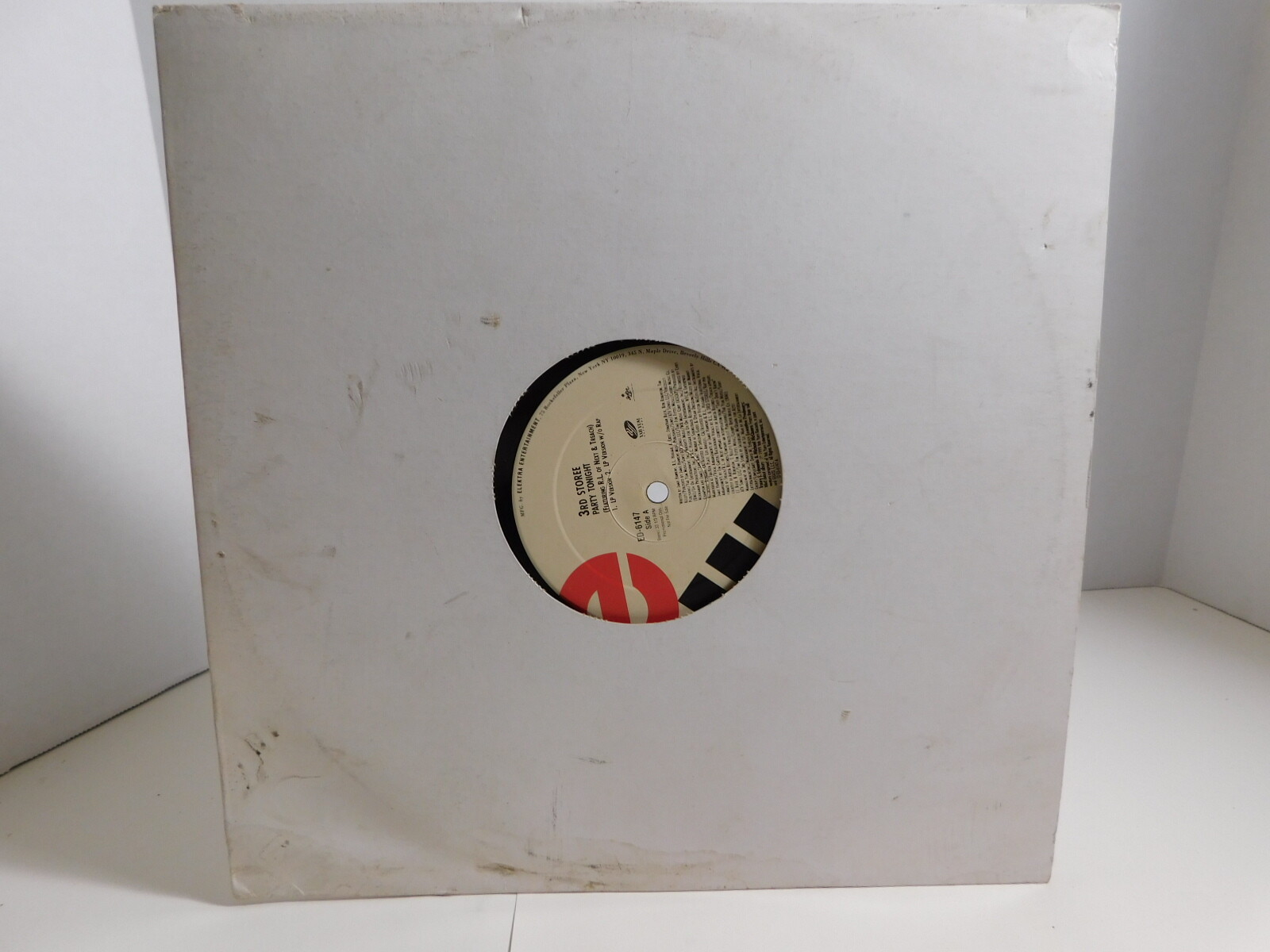 3rd Storee – Party Tonight 12″ Single 1999 PROMO