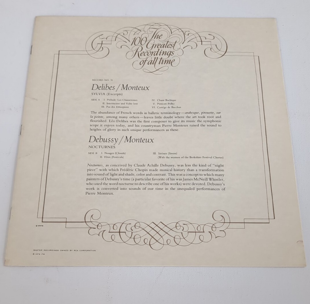 The 100 Greatest Recordings Of All Time – The Franklin Mint – #31 #32