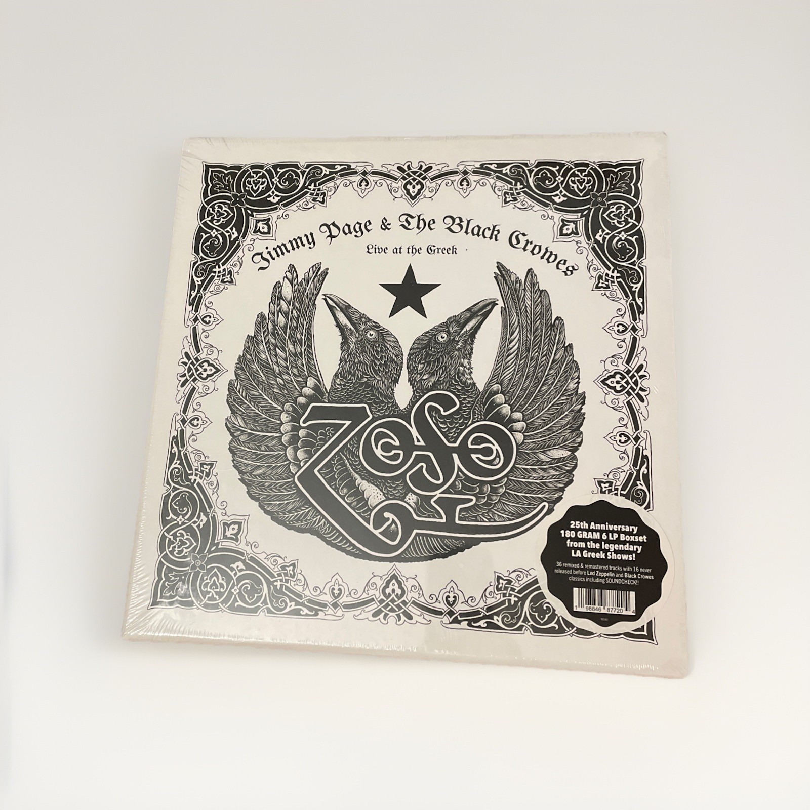 Jimmy Page & Black Crowes Live at the Greek 6LP Box Set NEW Sealed Led Zepplin