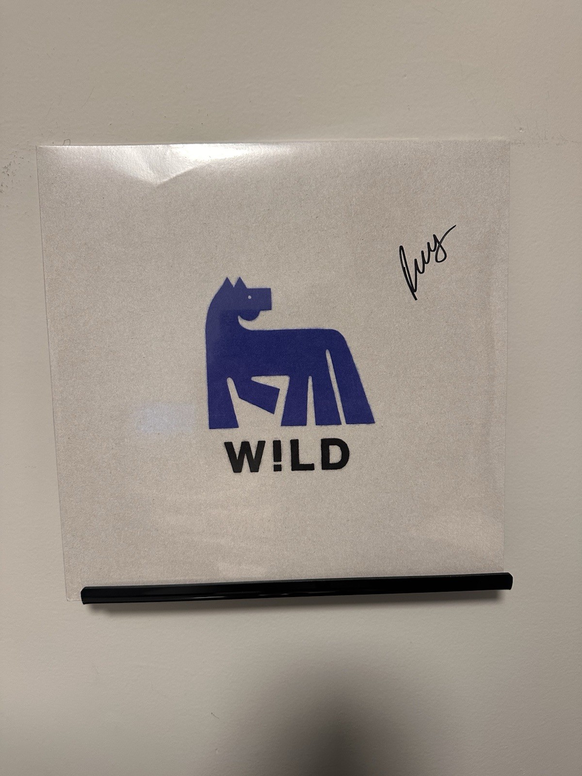 Russ- WILD Vinyl LP (Blue) SIGNED/AUTOGRAPHED