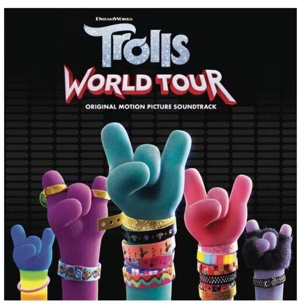 Trolls World Tour Soundtrack (Clear White Vinyl LP) – USED !!