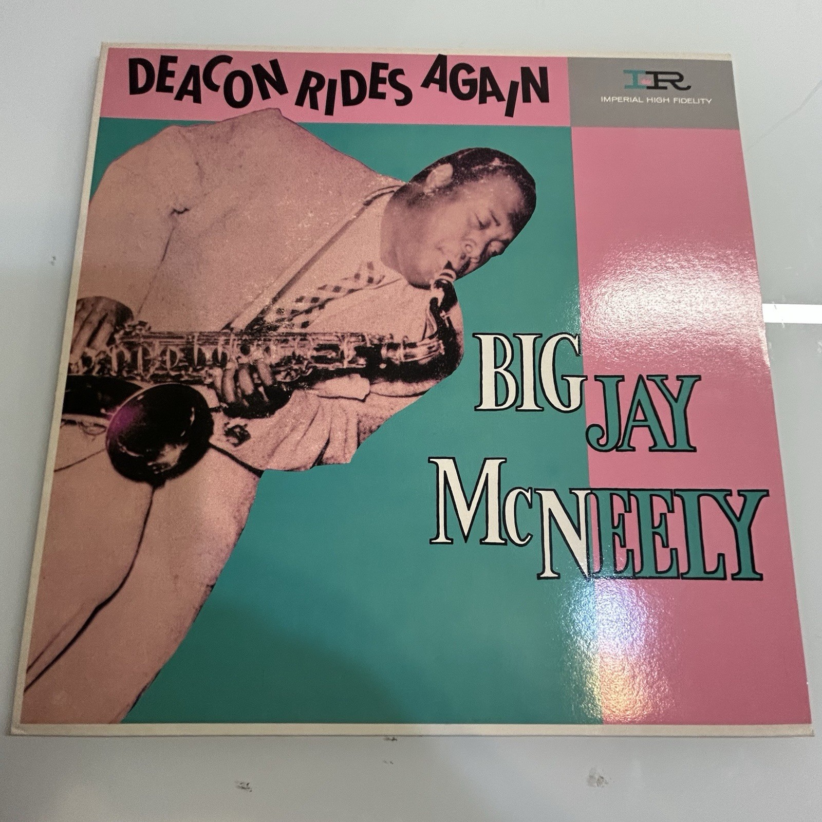 BIG JAY McNEELY Deacon Rides Again – France Import LP NIGHT RIDE BLOW JET FURY