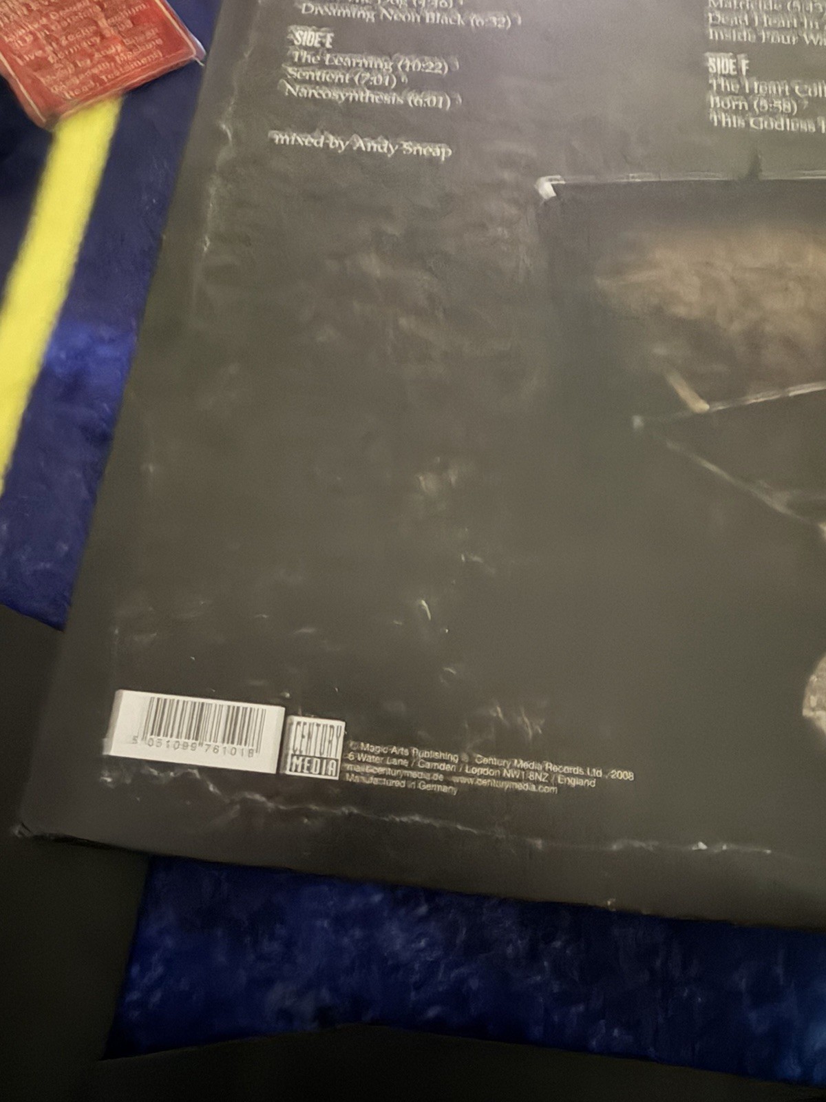 Nevermore “Year Of The Voyager’ 3 Vinyl Black LPs. Like New. Warrell Dane.Thrash