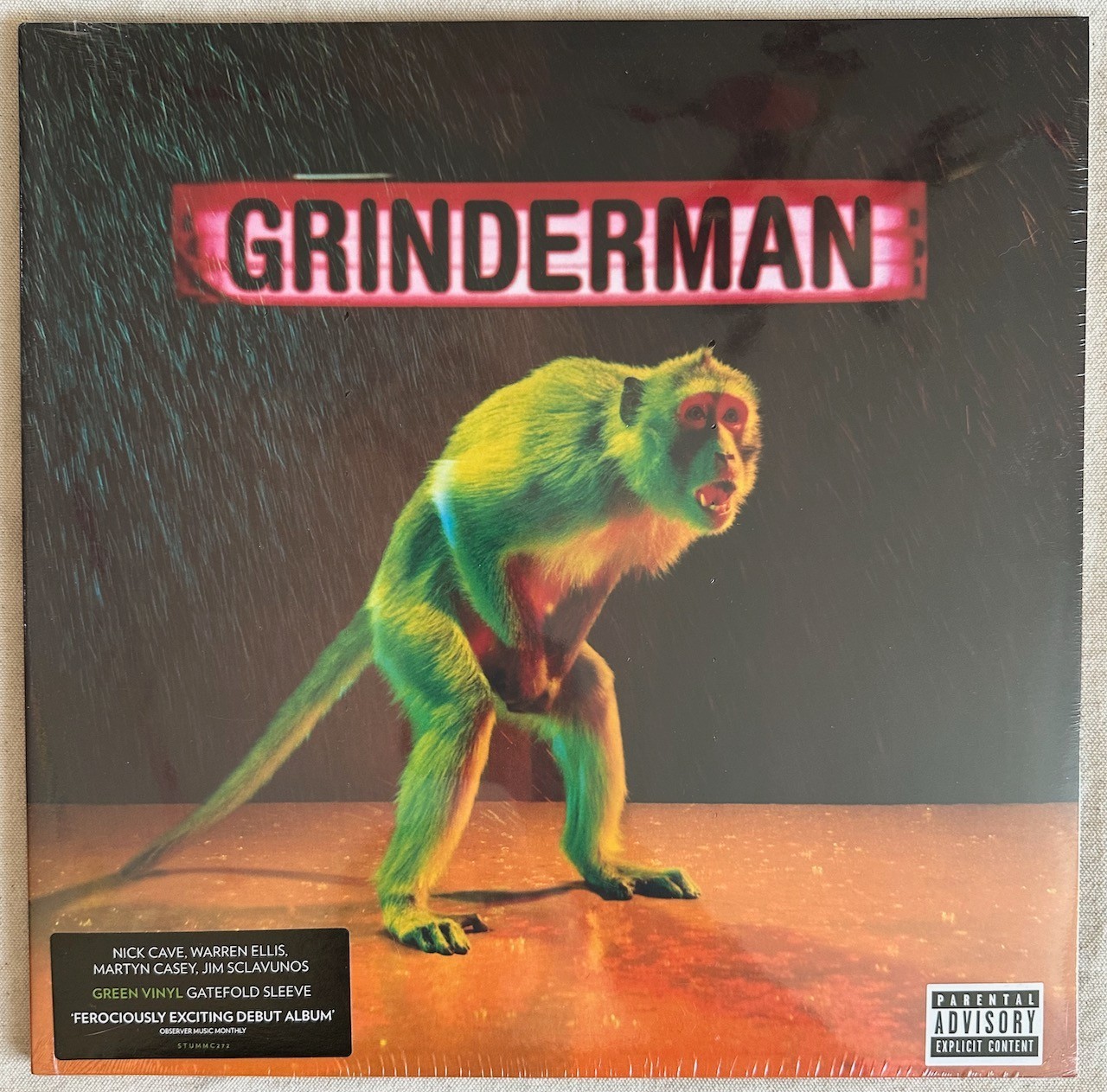 Grinderman ‎– Grinderman LP 2018 Repress Green M Sealed New
