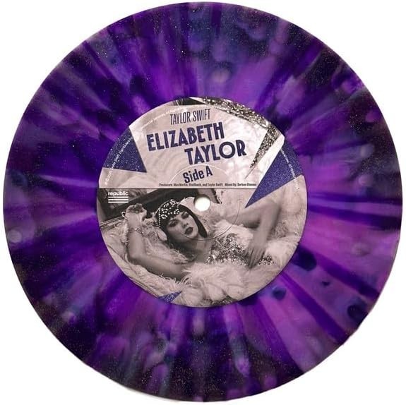 Taylor Swift Elizabeth Taylor RSD 2026 7″ Violet Glitter Vinyl Sealed New Record