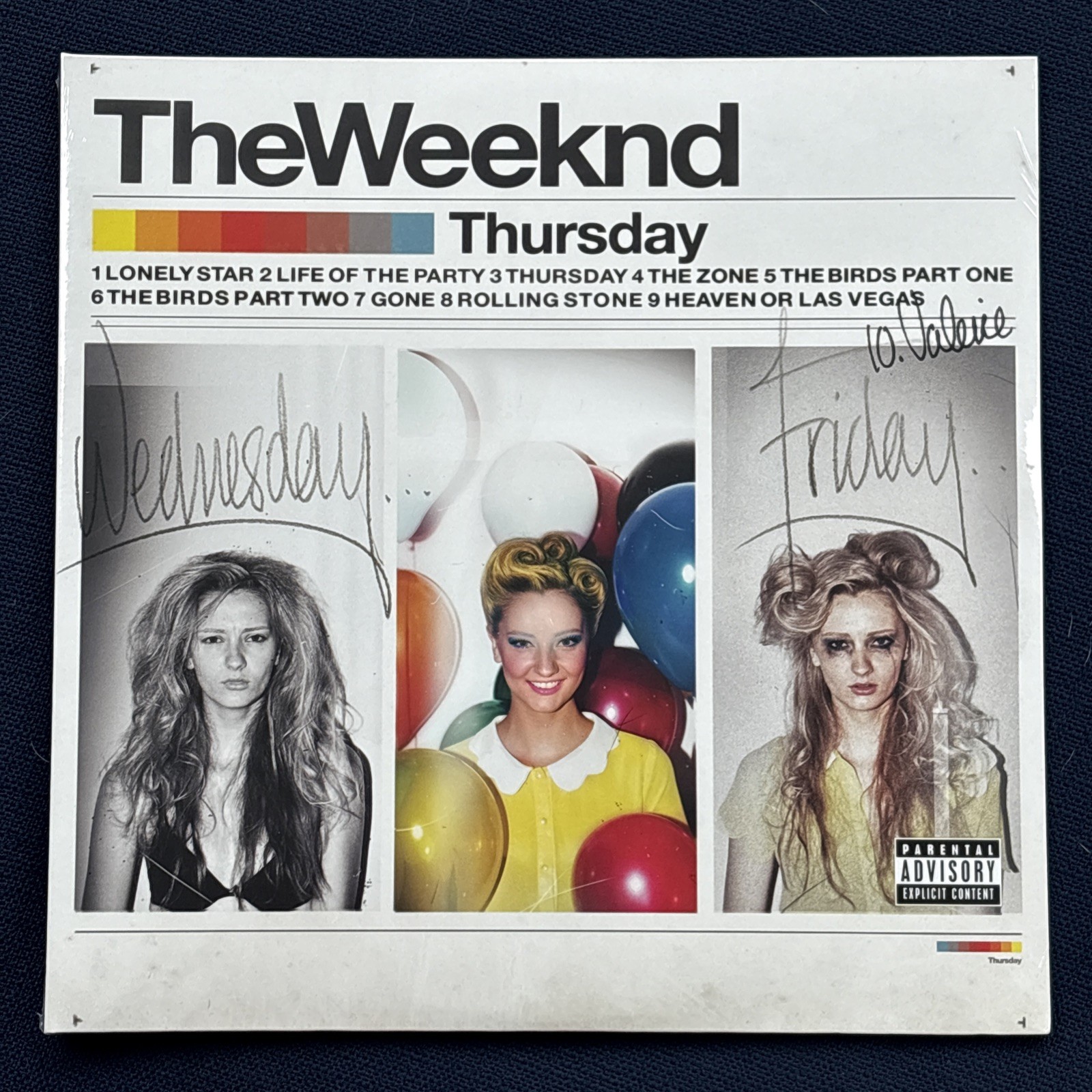 THE WEEKND – THURSDAY – VINYL 2-LP SET ” NEW, SEALED ” Mint!!