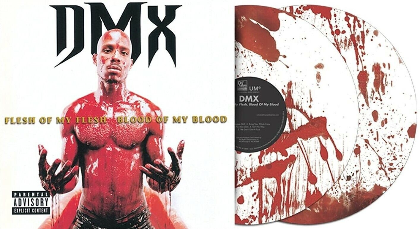 DMX FLESH OF MY FLESH BLOOD OF MY BLOOD VINYL NEW! LIMITED SPLATTER LP! SLIPPIN’