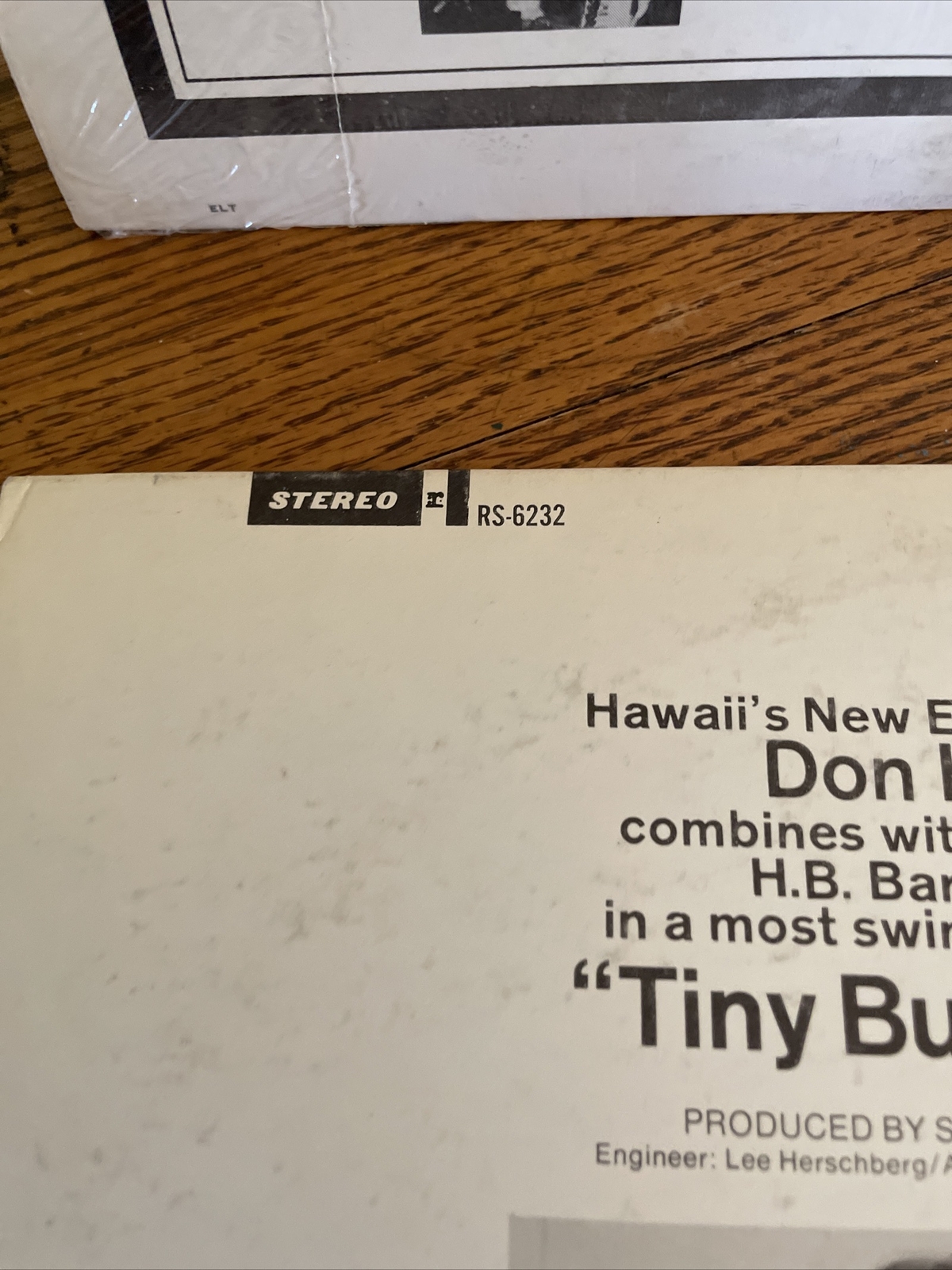 2-Don Ho LP’s (1)AGAIN-Recorded Live In Hawaii 1968 RS-6189 VG/TINY BUBBLES LOOK