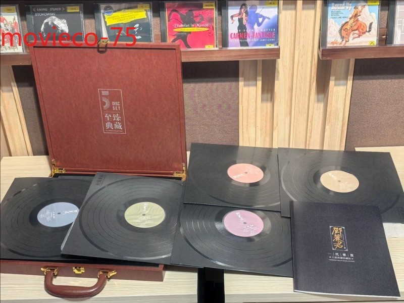 Teresa Teng 12-inch 5LP Vinyl Box Set Collection Mandopop with 5 Bonus Books