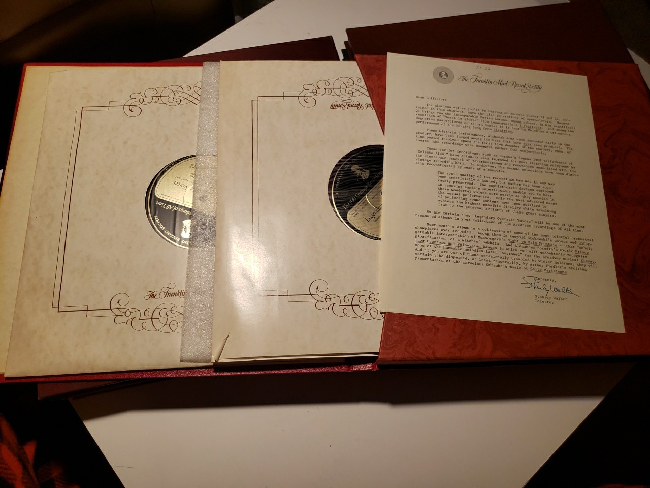 Lot Of 5 -2 LP Box Sets 100 Greatest Recordings Of All Time #’s 21-30 Red Vinyl
