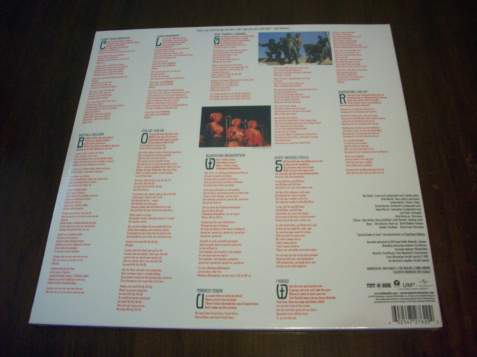 Bob Marley ,Confrontation , 2015 Tuff Gong/Island Press. New Sealed Cond.