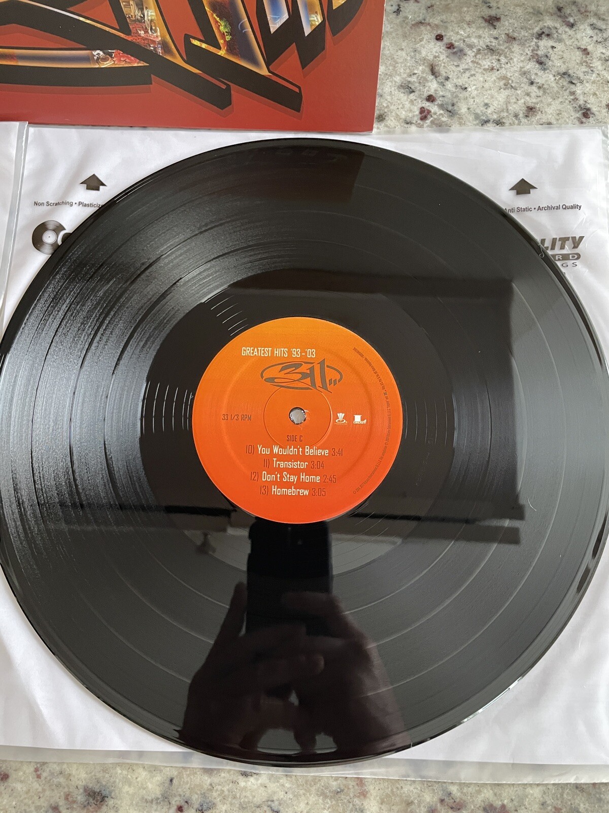 311 Greatest Hits ‘93-‘03 Vinyl 2xLP Record (2017)