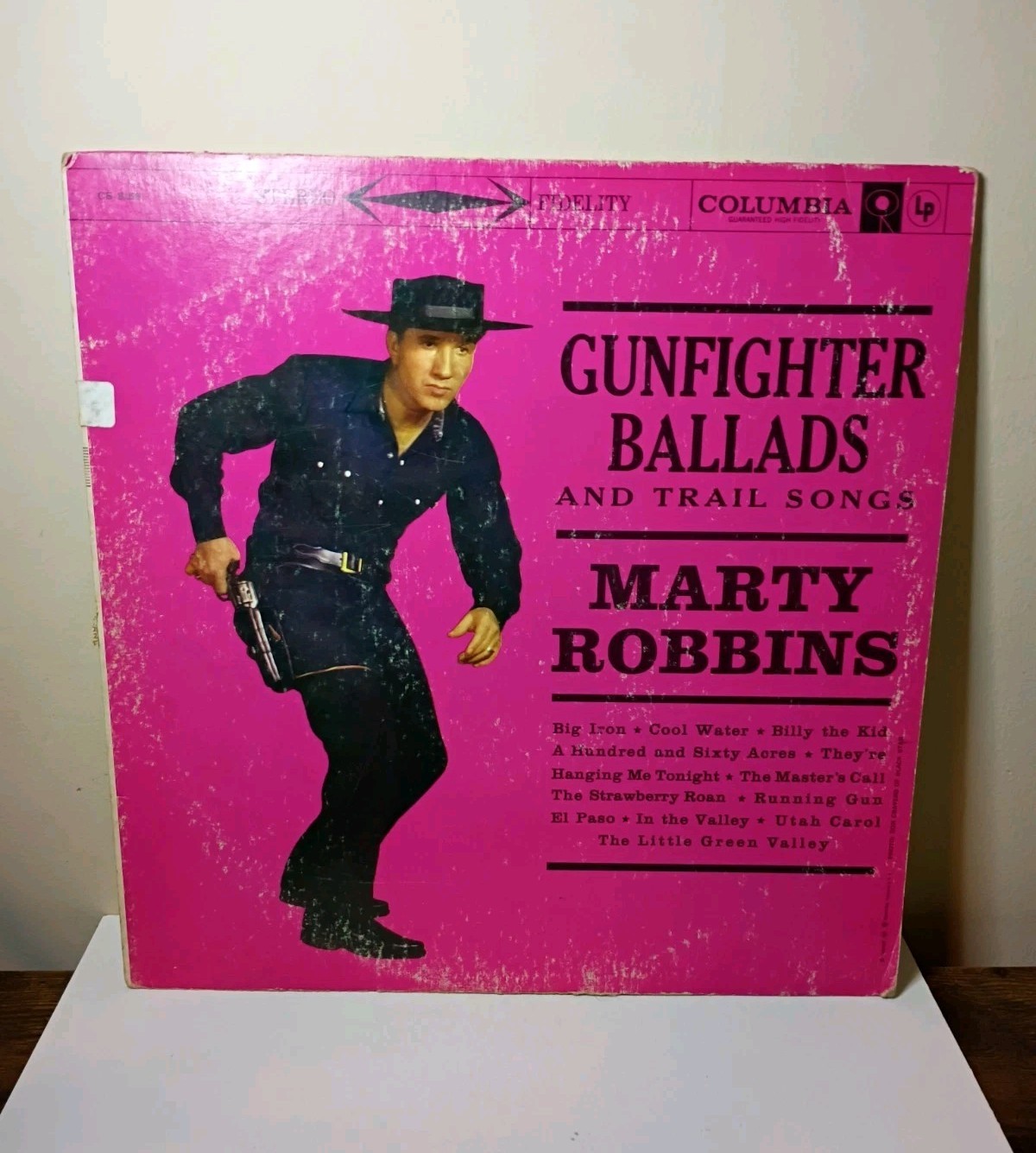 Marty Robbins Gunfighter Ballads Vinyl LP Stereo Columbia CS 8158 Big Iron