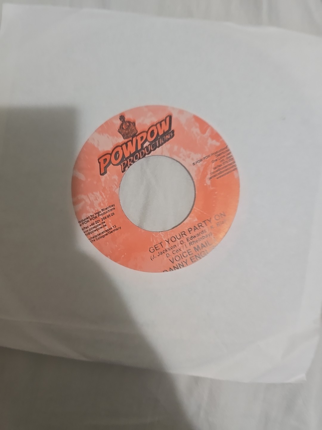 Chico / Voicemail, Danny English – J.O.B. / Get Your Party On 7″ Pow Pow Product