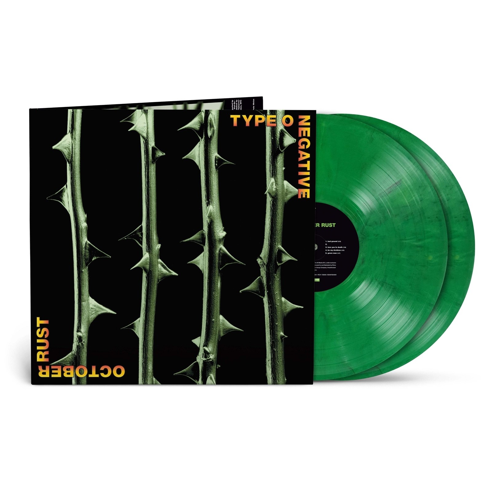 Type O Negative – October Rust – NEW GREEN BLACK MARBLE RECORD LP VINYL INDIE