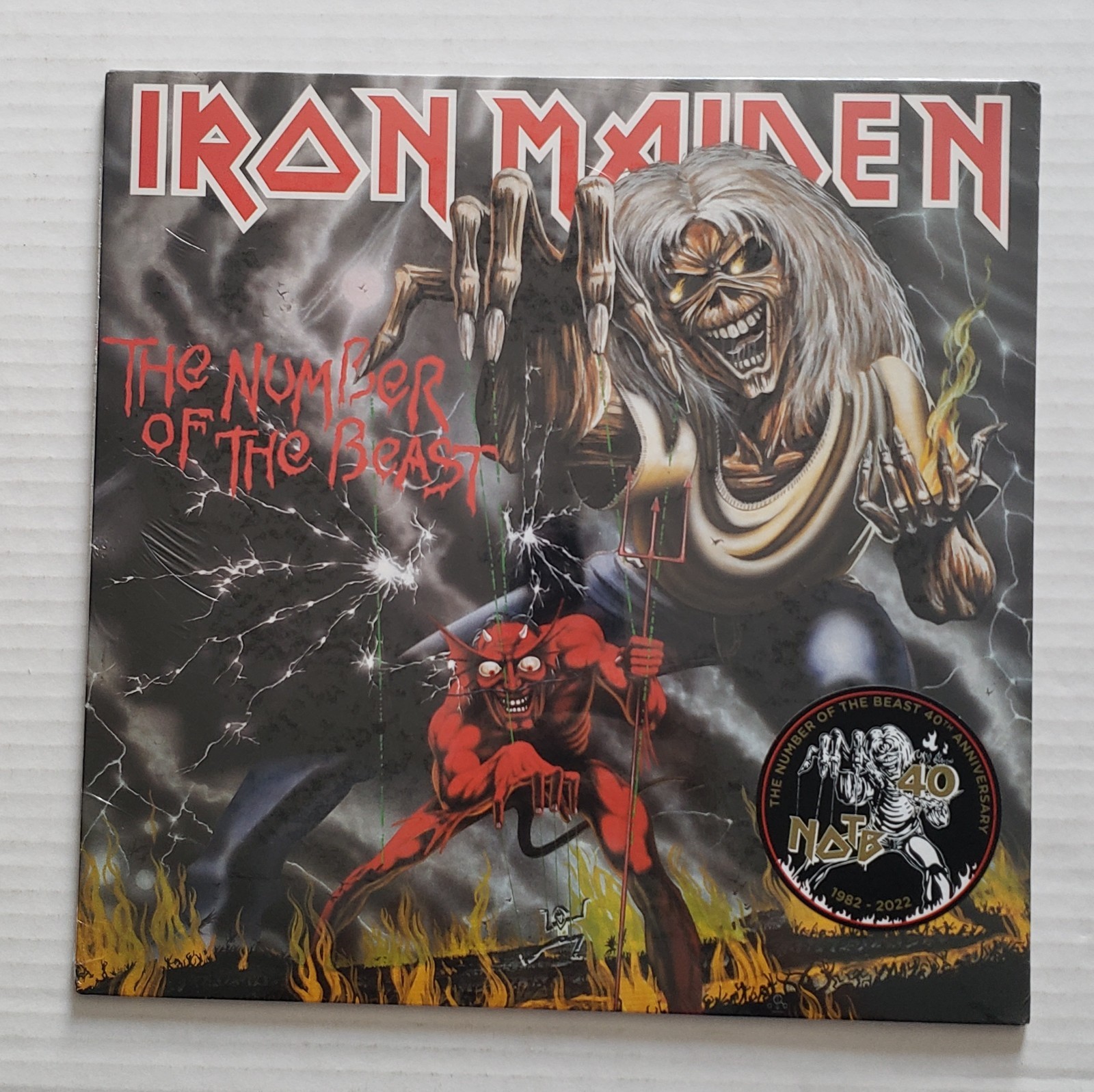 Iron Maiden – Number of the Beast (Sealed Record, 2014) 40 Anniversary