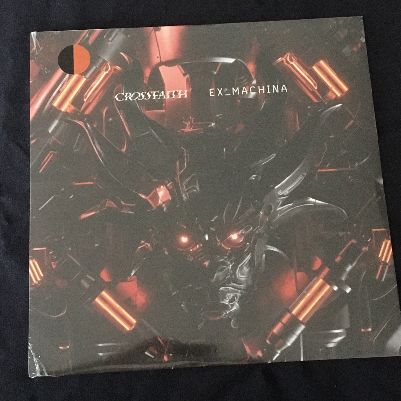 Crossfaith EX MACHINA LP Black/ Orange Vinyl Record Heavy Metal Japan NEW