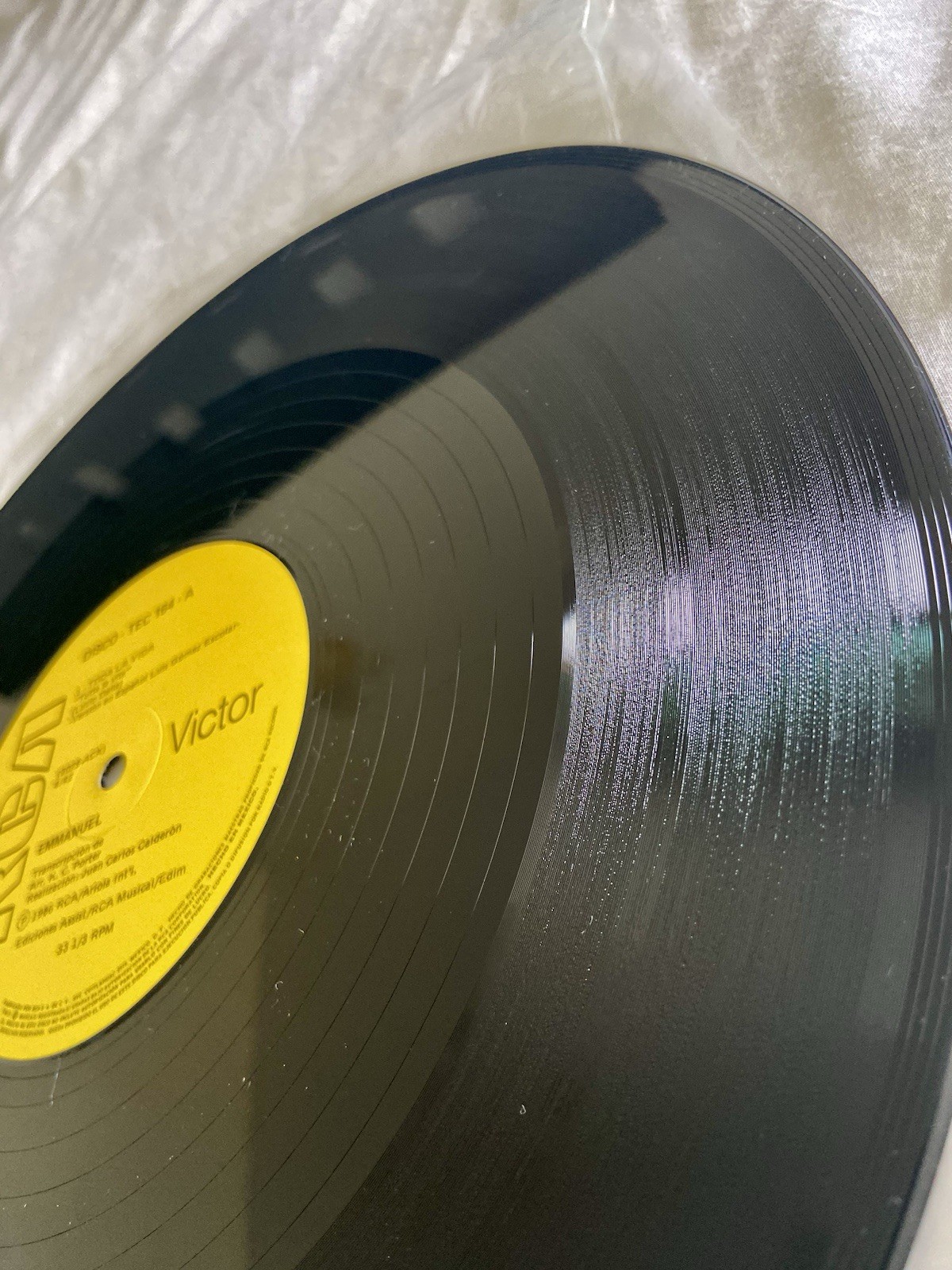 EMMANUEL Toda la vida 33 RPM LP NM Vinyl Shrink Wrap Caifanes, Miguel Bose 1986