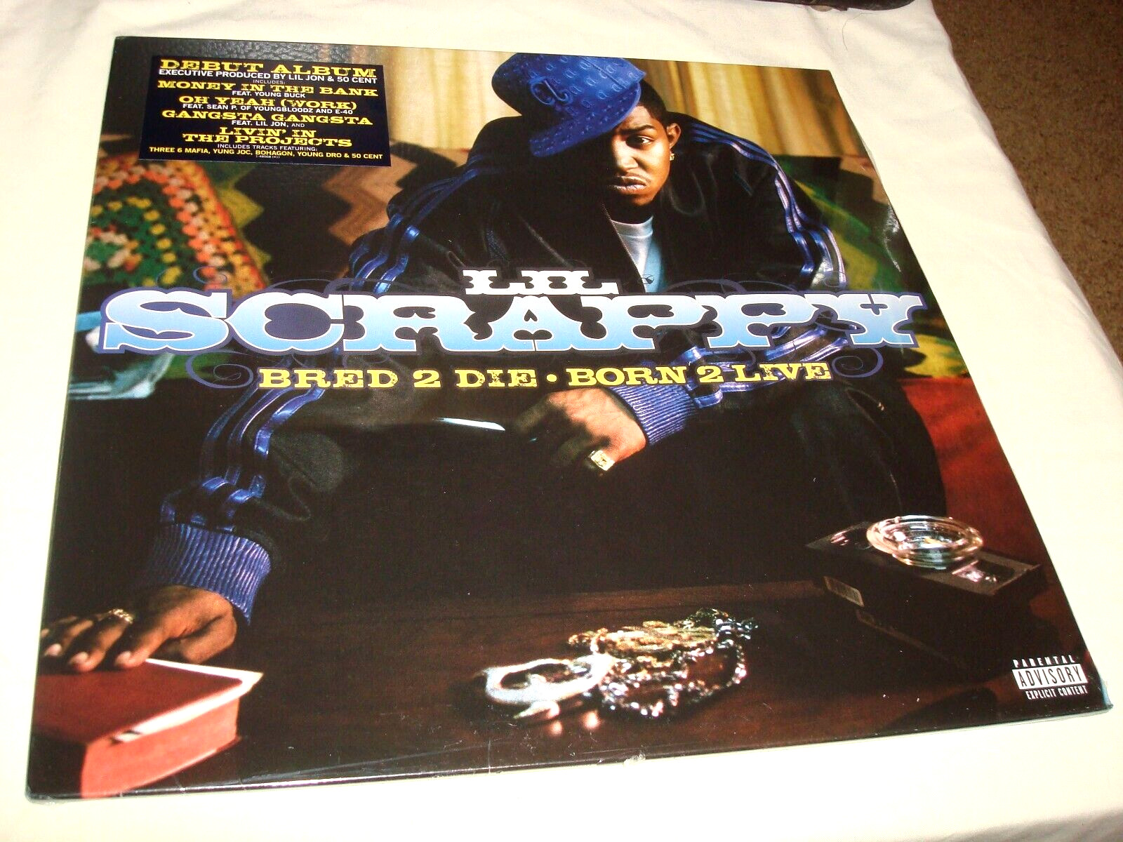 Lil Scrappy Bred 2 Die Born 2 Live Vinyl 2 LP 2007 Reprise New Sealed Rap Record