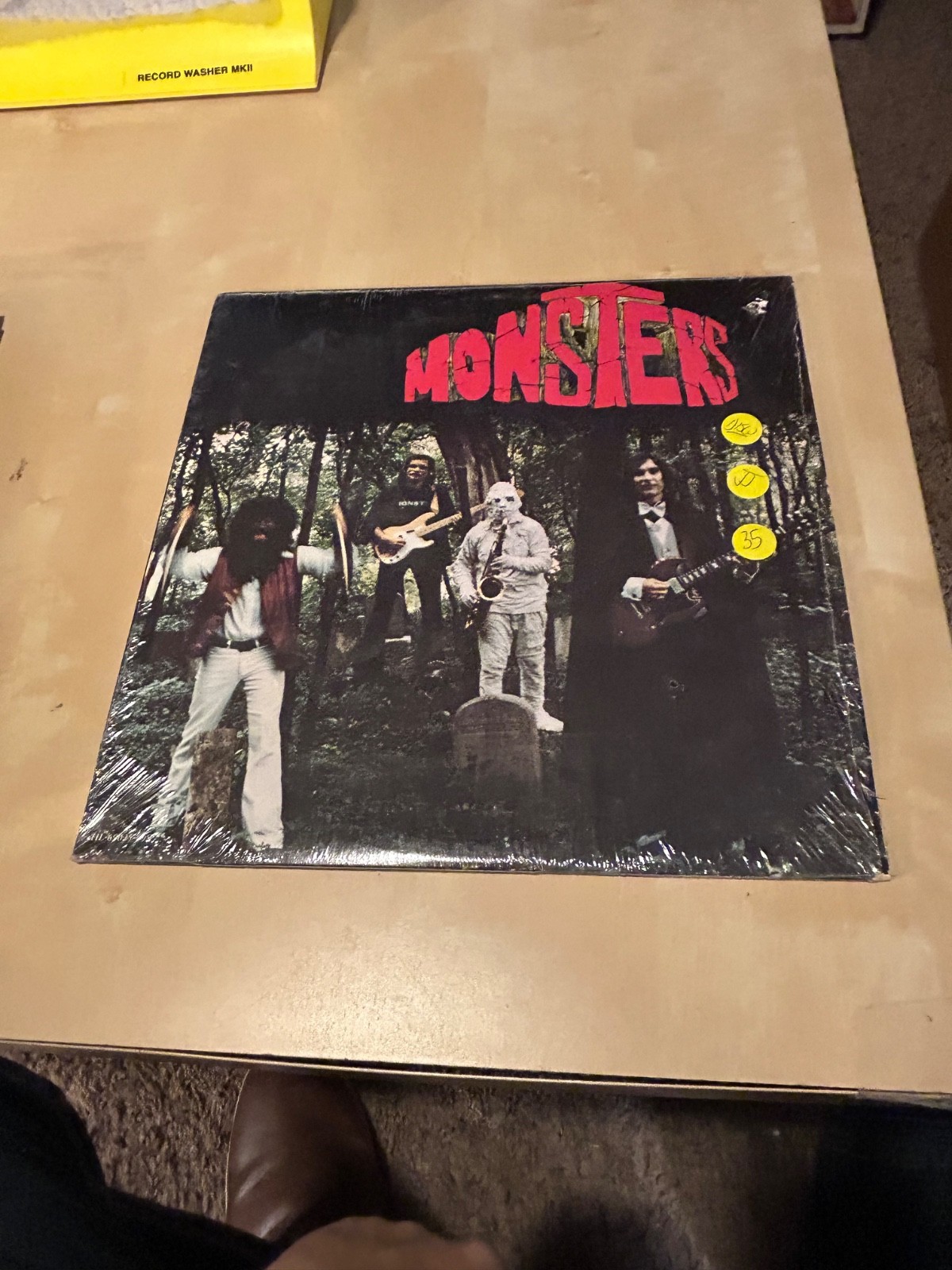 Monsters – self titled 1977 electronic rock disco horror rock LP record album