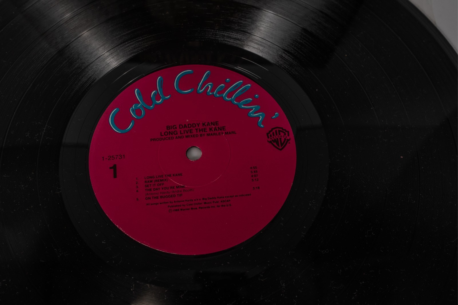 Big Daddy Kane – Long Live The Kane 1988 LP US Orig Cold Chillin’ 1-25731