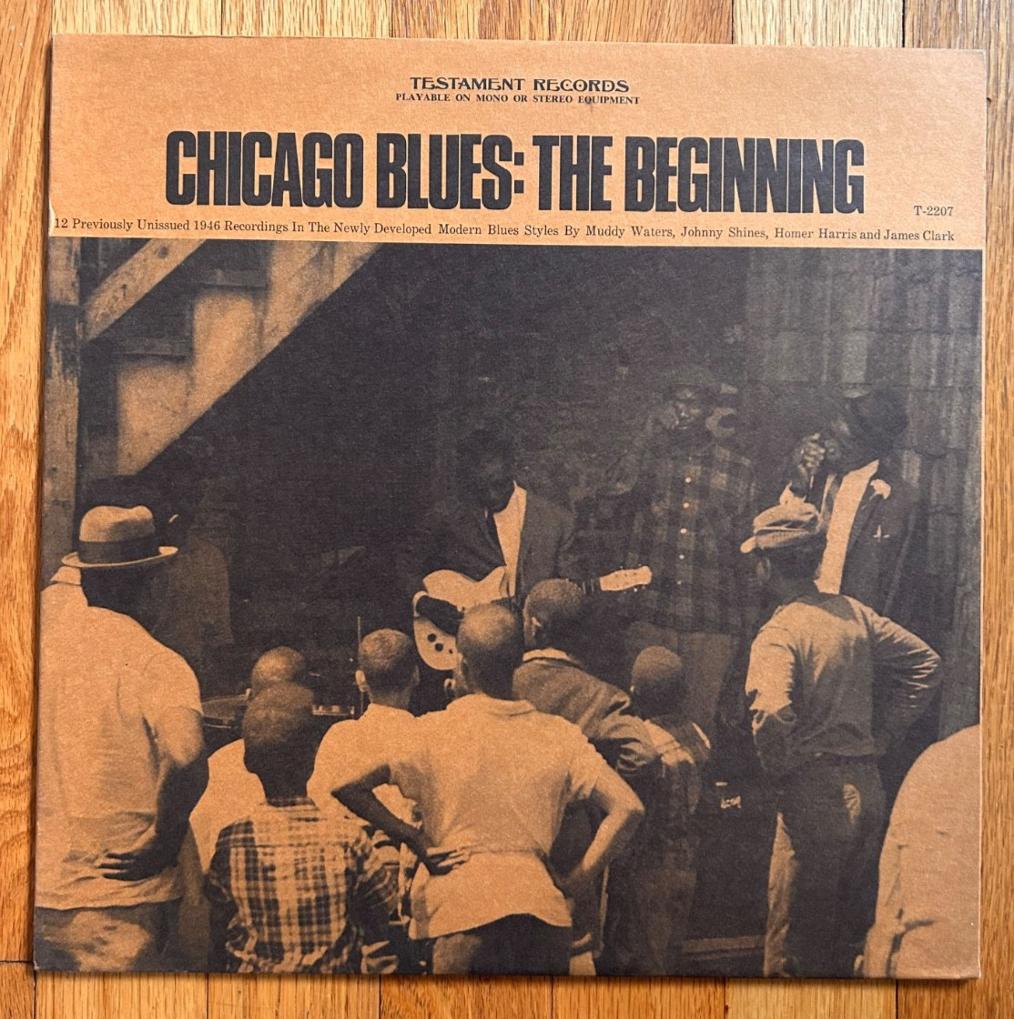 Chicago Blues – The Beginning, Chicago Blues Compilation on Testament – LP