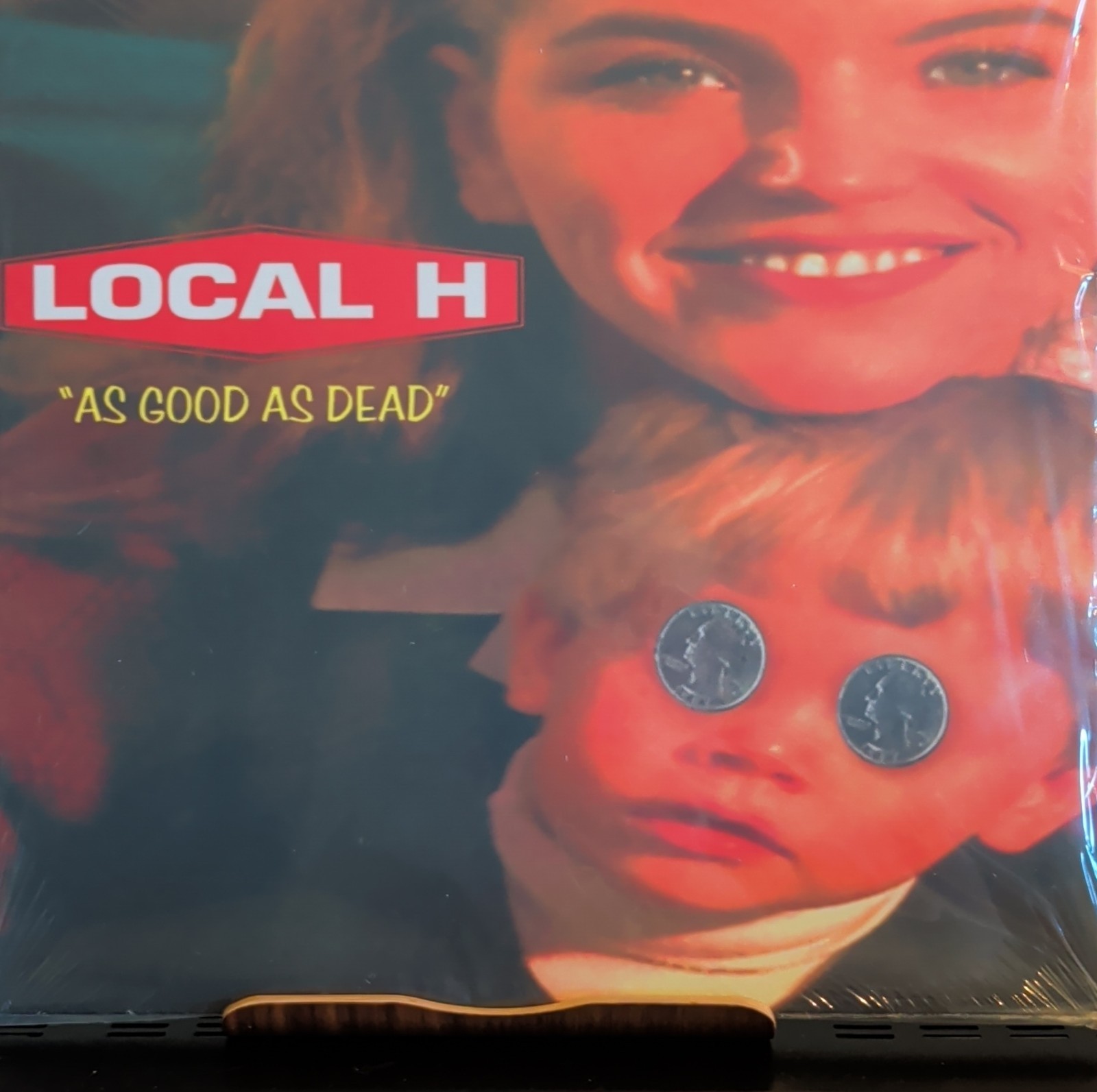 Local H As Good As Dead Vinyl LP Red Colored Vinyl 12″ 33 RPM Steven Haigler