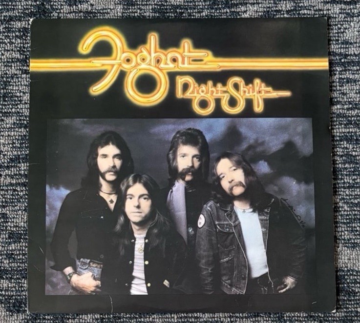 Foghat Night Shift Vinyl Record 1976 Bearsville BR-6962