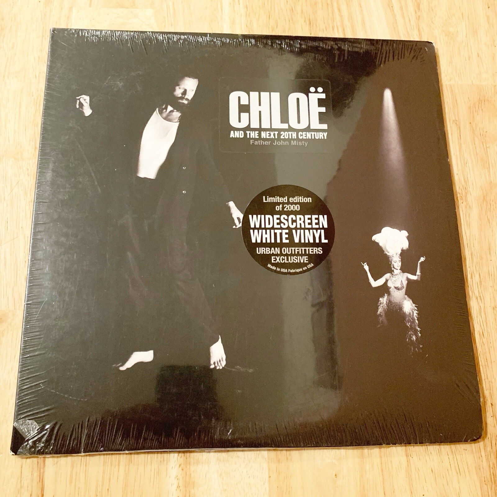 Father John Misty CHLOE and the Next 20th Century 2LP LOSER LTD Widescreen White