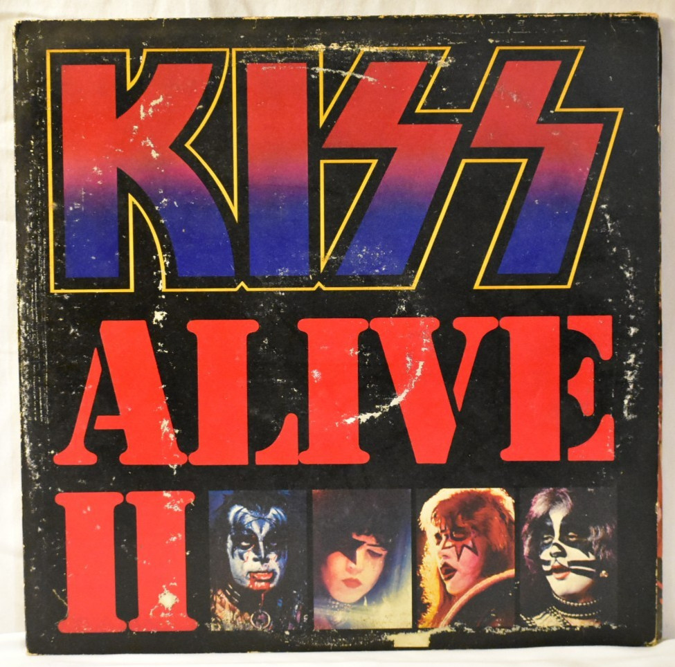 KISS – ALIVE II (1977 Pitman First Pressing) Vinyl Record LP