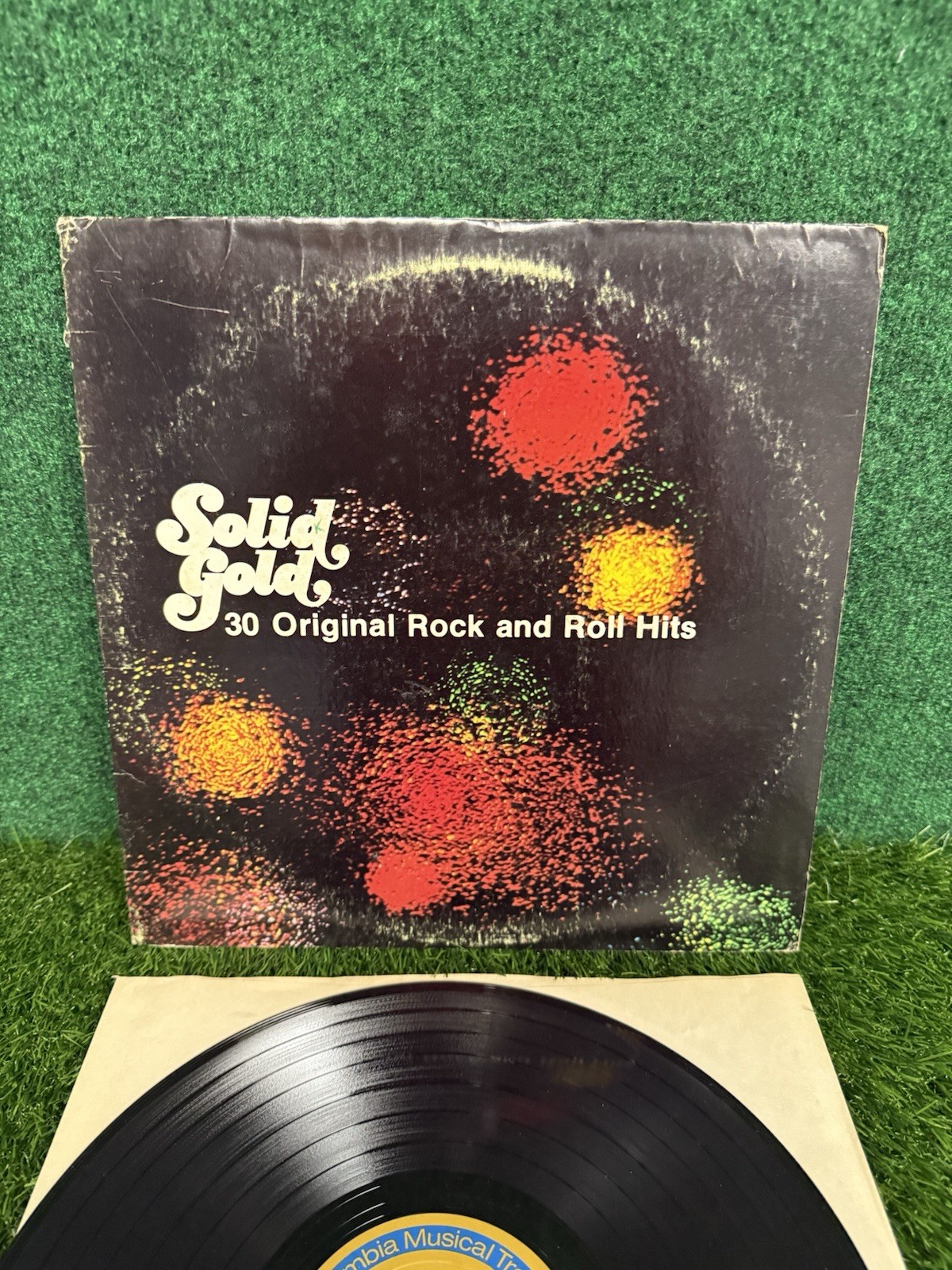 Solid Gold: 30 Original Rock & Roll Hits. LP Vinyl Record