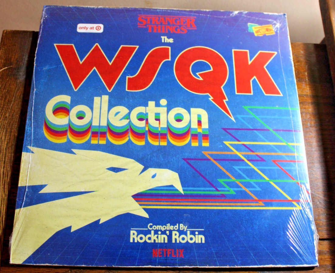 Stranger Things: The WSQK Collection (12″ Red Vinyl LP, 2025, Target) New Sealed