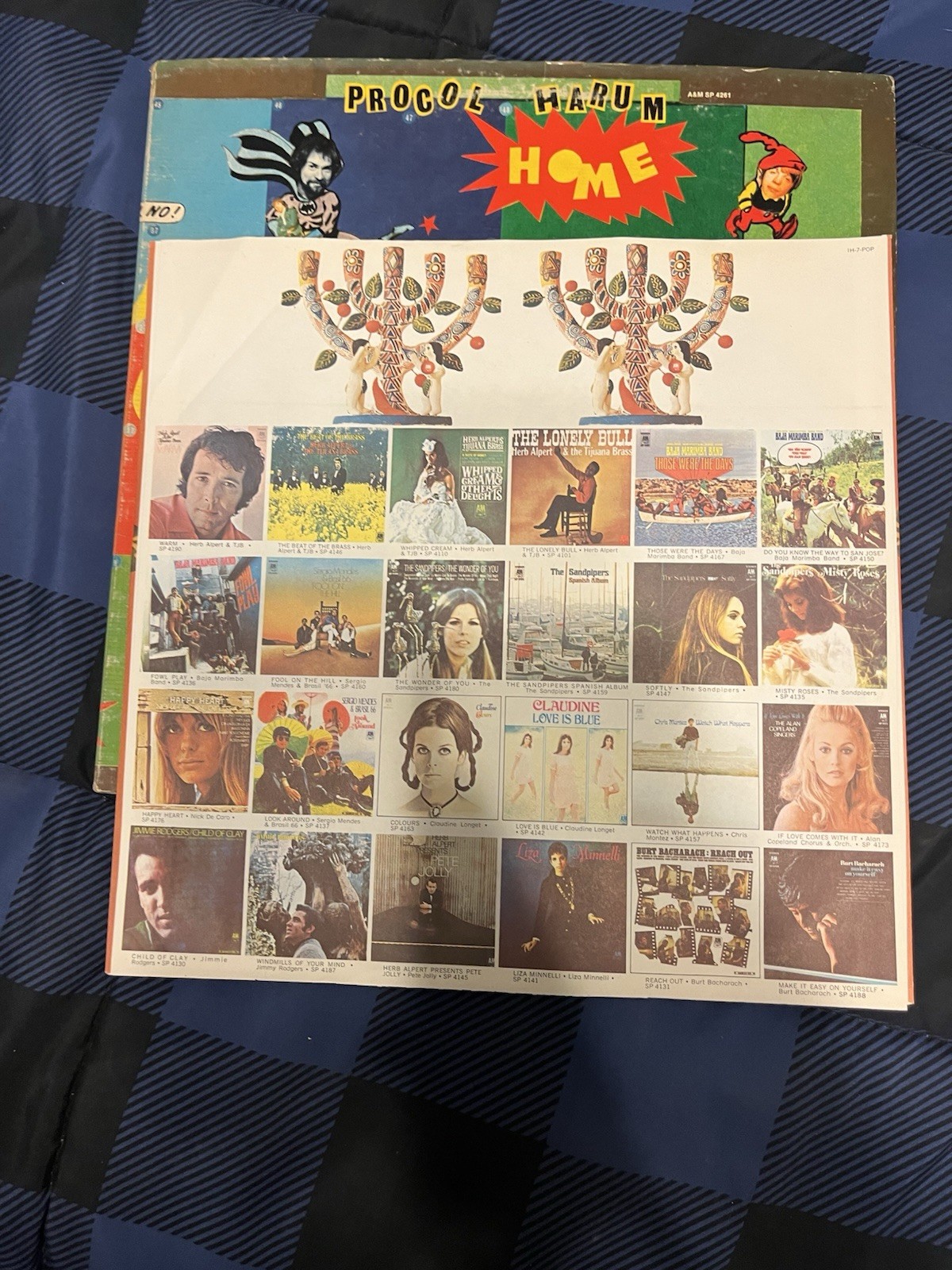 Procol Harum -Home – Vinyl Album LP -1970 A&M -VG+