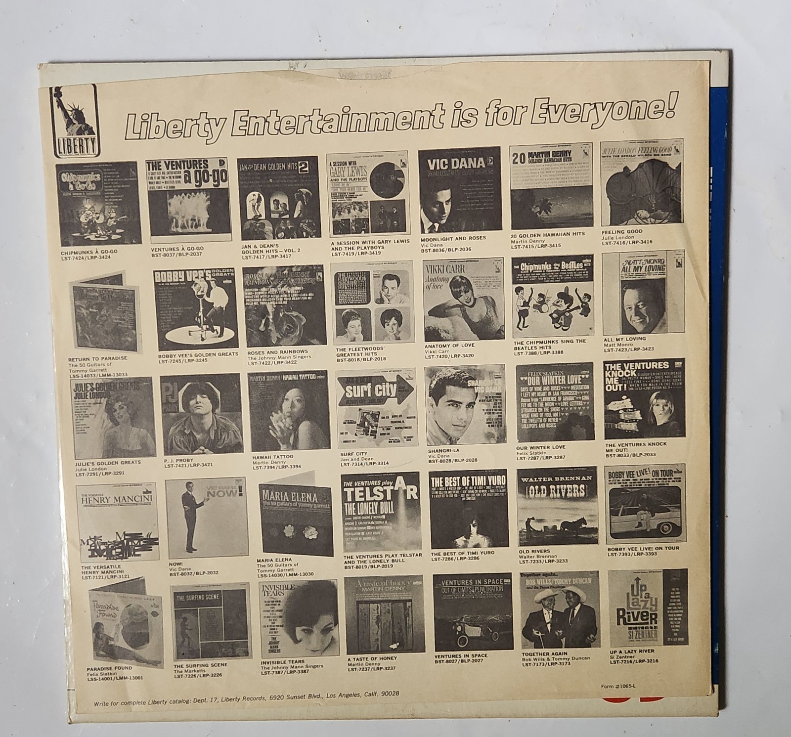 Guitar Phonics lp Play Electric Bass With The Ventures La Bamba