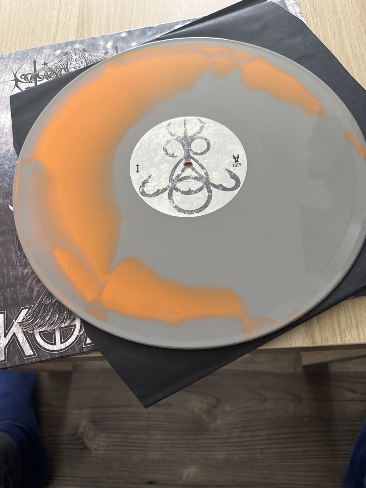 Nokturnal Mortum КЛОЛВОРОТ 3 Lp Grey And Orange Swirl Osmose