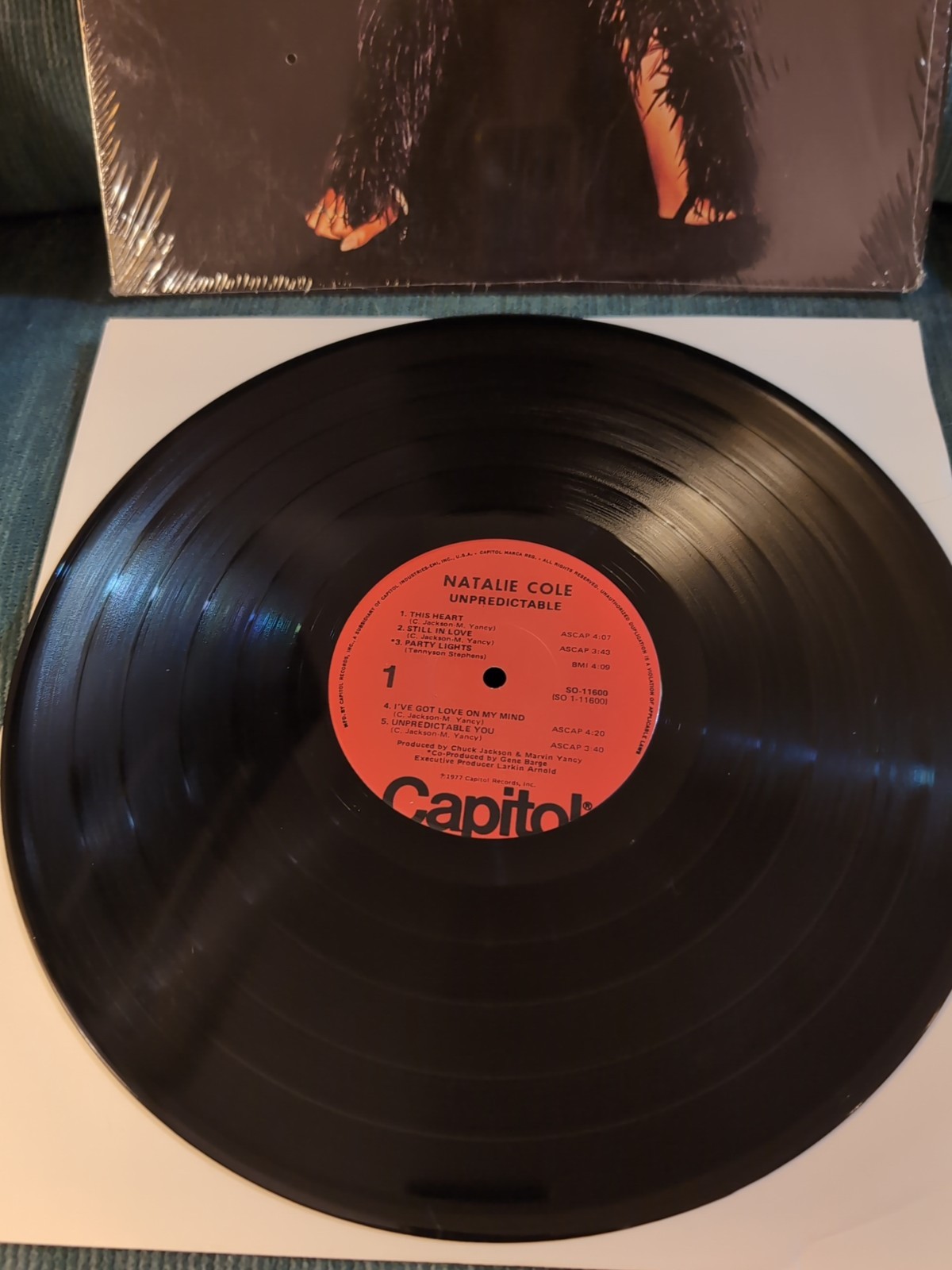 Natalie Cole – Unpredictable (LP, Album Excellent