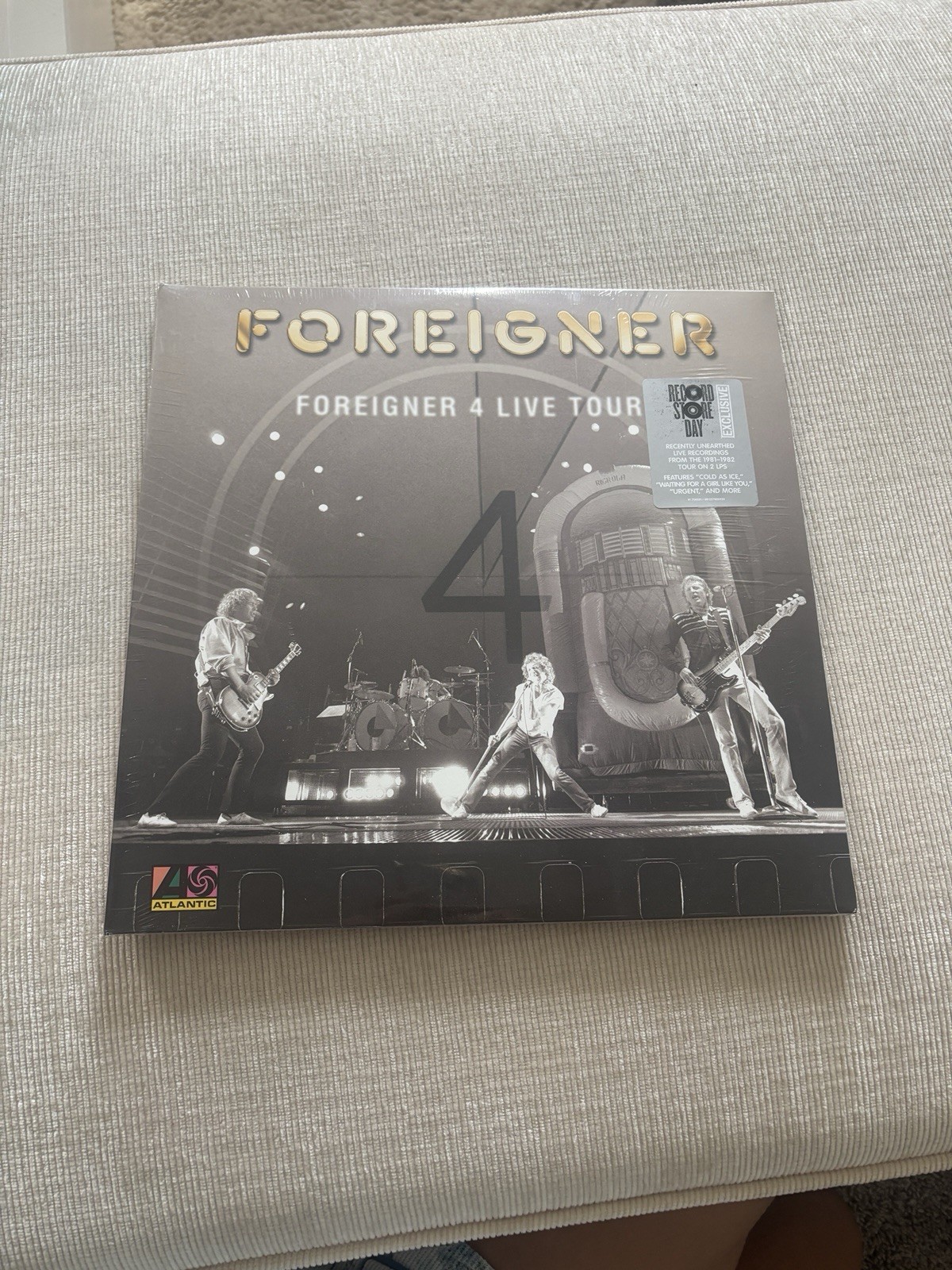FOREIGNER – FOREIGNER 4 LIVE TOUR 2026 RECORD STORE DAY EXCLUSIVE VINYL 2LP