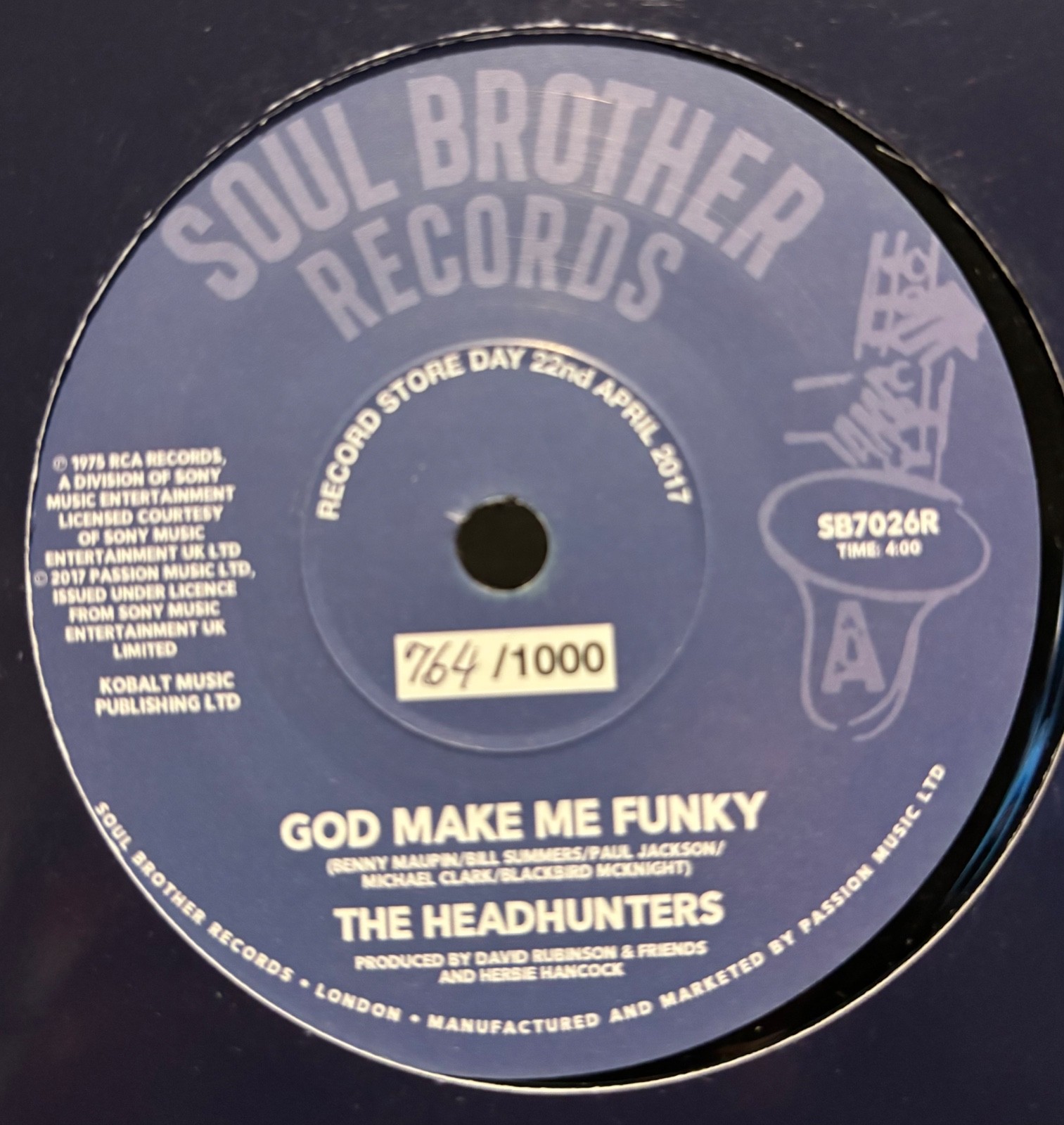 The Headhunters God Make Me Funky / If You’ve Got It, You’ll Get It 7″ Vinyl