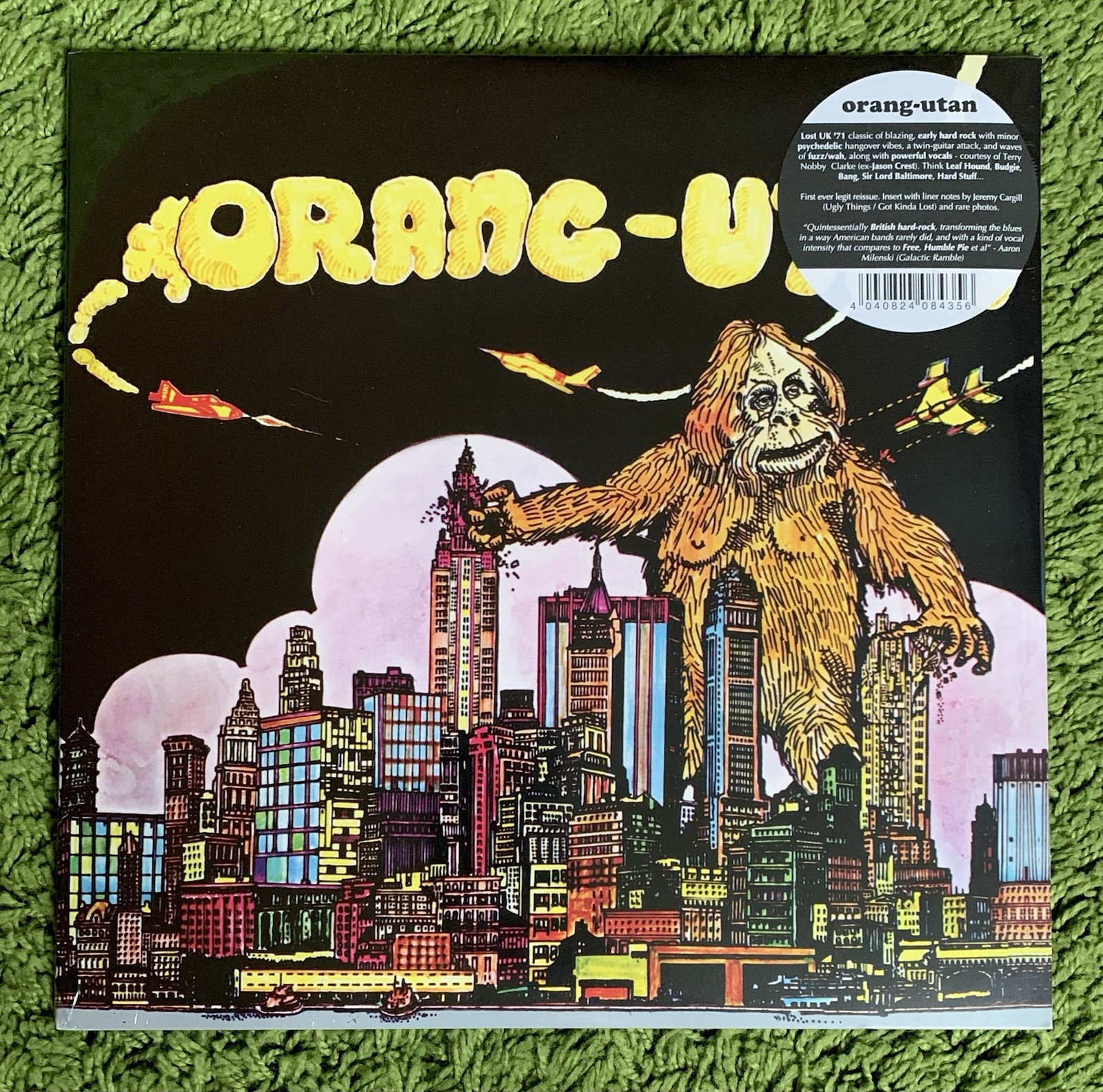 ORANG-UTAN s/t Sommor Guerssen 2014 Germany RI RARE SEALED + HYPE 70s ripper!